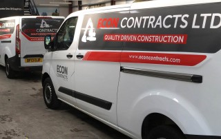 New Vans at Econ Contractors